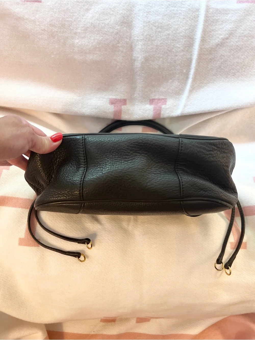 Prada Vintage lock and key bag! RARE! Black Leather Tote⭐️ Offers welcome!